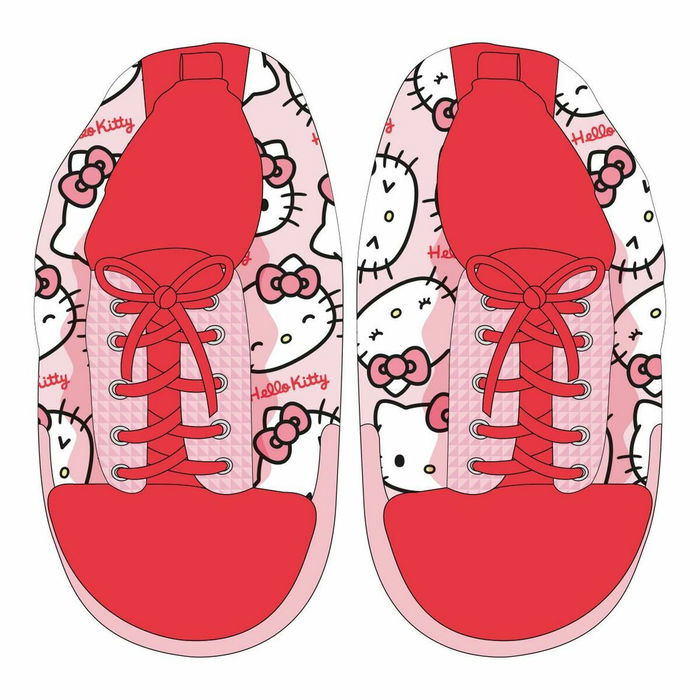 Chaussons Hello Kitty Rouge