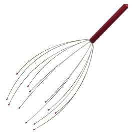 Cosmetic Club Masseur de tête en métal en acier inoxydable