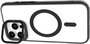 eSTUFF Coque iPhone 16 Pro Max INFINITE HELSINKI à support magnétique - Protection renforcée - 86% plastique recyclé - Noir