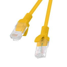 Lanberg Latiguillo Cable Réseau Cat.6 U/UTP 200 cm CCA Orange - Réf. Latiguillo