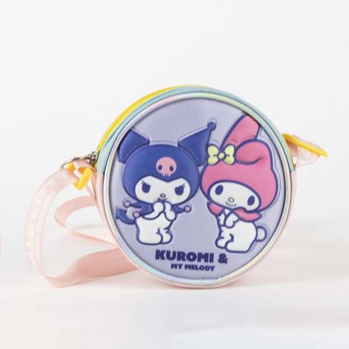 Sac à Bandoulière Hello Kitty Lila 13 x 13 x 4 cm Sac à Bandoulière Hello Kitty Lila 13 x 13 x 4 cm