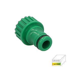 SATURNIA Raccord tuyau plastique 1/2 femelle vrac