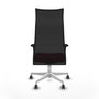 Piqueras y Crespo Chaise de Bureau Albacete XL Bordeaux et Noir