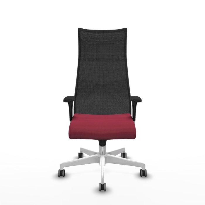 Piqueras y Crespo Chaise de Bureau Albacete XL Bordeaux et Noir