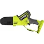Ryobi Élagueur sur Perche Sans Fil 18V ONE+ Brushless, Guide de 10 cm, Vitesse 6 m/s, Tendeur Sans Outil, avec Batterie 2.0 Ah et Chargeur RY18PSX10A-120