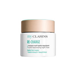 Clarins Re-Charge Rembourrage Nuit - Masque crème de nuit régénérant pour le visage - 50 ml