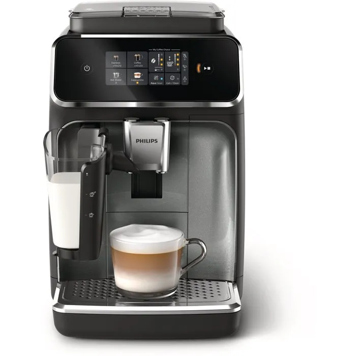 Philips EP2339/40 - Machine à café expresso automatique avec broyeur céramique - LatteGo - 4 recettes - Série 2300 - Noir Philips EP2339/40 - Machine à café expresso automatique avec broyeur céramique - LatteGo - 4 recettes - Série 2300 - Noir