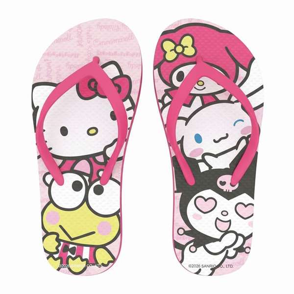 Cerdá Chanclas Flip Flop Hello Kitty T28/29 - Modèles assortis Cerdá Chanclas Flip Flop Hello Kitty T28/29 - Modèles assortis