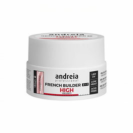 Andreia - Gel de construction ongles 3 en 1 basse viscosité, couleur rose, 22 g, polymérisation LED et UV, sans acide et autonivelant