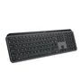 Logitech MX Keys S - Clavier ergonomique rétroéclairé sans fil Bluetooth, AZERTY français, graphite