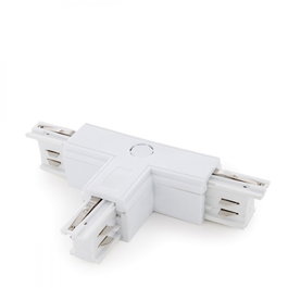 Connecteur En T Triphasé Blanc