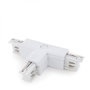 Connecteur en T Triphasé Blanc