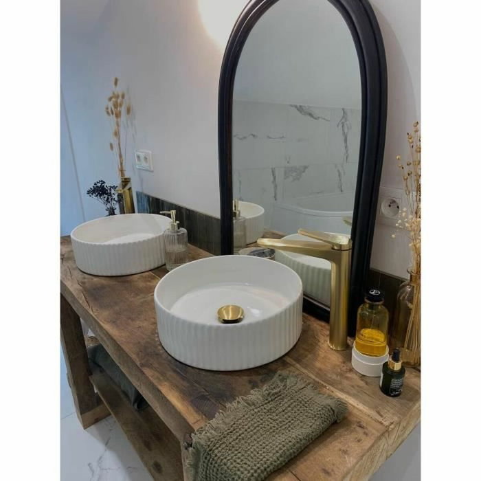 Edouard Rousseau Mitigeur lavabo haut GLOSS Laiton brossé Edouard Rousseau Mitigeur lavabo haut GLOSS Laiton brossé