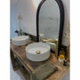 Edouard Rousseau Mitigeur lavabo haut GLOSS Laiton brossé