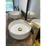 Edouard Rousseau Mitigeur lavabo haut GLOSS Laiton brossé