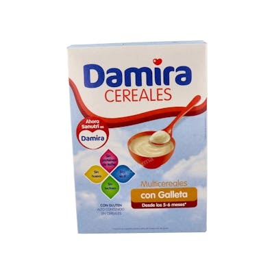 Damira Multicéréales avec Biscuit 600 G Damira Multicéréales avec Biscuit 600 G