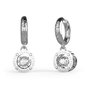 Boucles d´oreilles Femme Guess JUBE01463JWRHT-U Acier inoxydable 1 cm