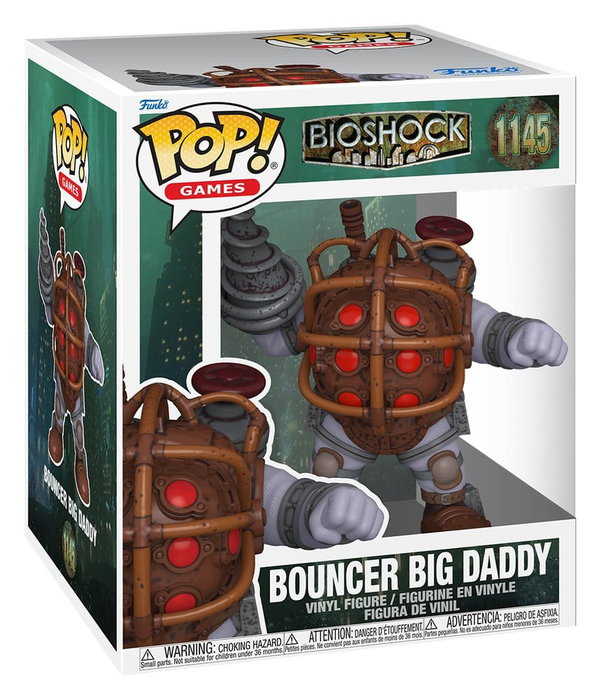Funko Super Sized POP! Bioshock Bouncer Big Daddy