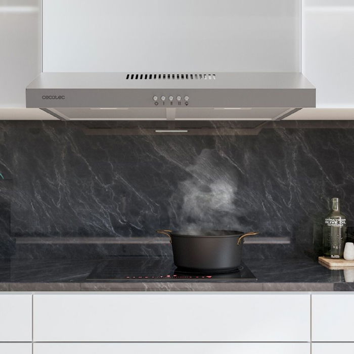 Hotte standard Cecotec Bolero Flux CM 602200 Inox B 220 m3/h Acier Hotte standard Cecotec Bolero Flux CM 602200 Inox B 220 m3/h Acier