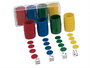 Cayro Accessoires de jeu de Parcheesi pour 4 joueurs en boîte plastique, version multilingue (espagnol, anglais, français, italien, portugais, allemand)
