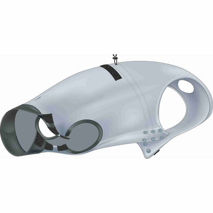 Protecteur corporel pour chiens Trixie Gris L
