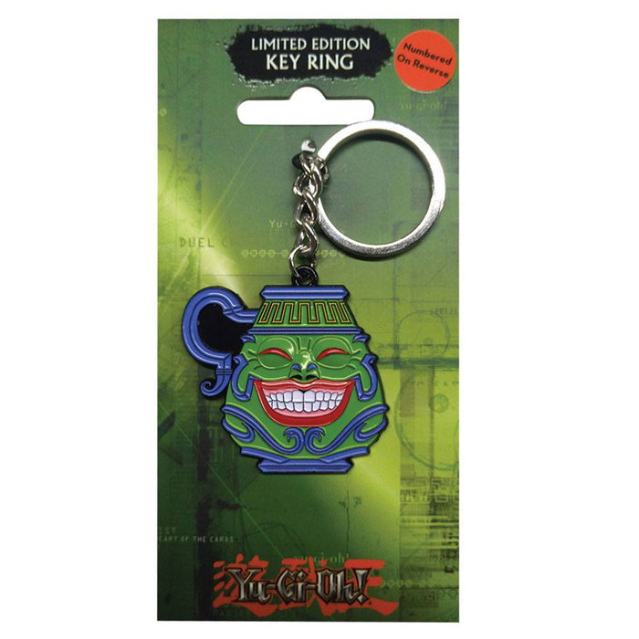 FaNaTtik porte-clés métal Yu-Gi-Oh! Pot of Greed Limited Edition FaNaTtik porte-clés métal Yu-Gi-Oh! Pot of Greed Limited Edition