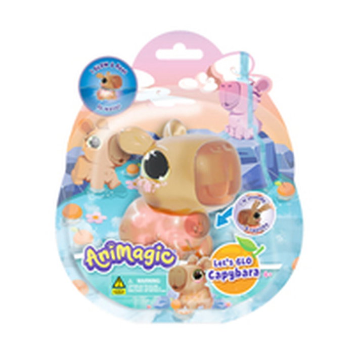 Goliath Animagic Let's Glo Capybara Marron