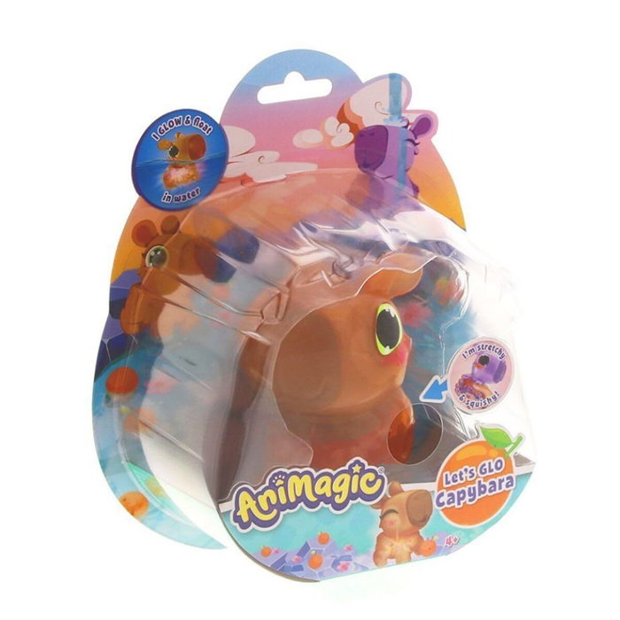 Goliath Animagic Let's Glo Capybara Marron