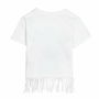 T shirt à manches courtes Enfant Stitch Blanc