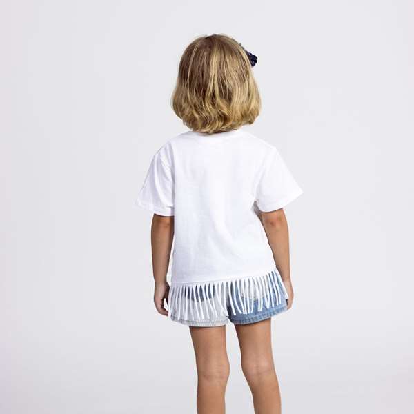 Cerdá T-shirt à manches courtes single jersey point jersey pour 10 ans - Blanc