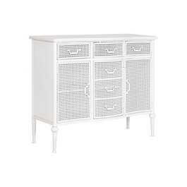 Buffet Home ESPRIT Blanc Métal 101 x 42 x 85 cm