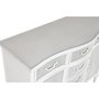 Buffet Home ESPRIT Blanc Métal 101 x 42 x 85 cm