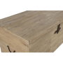 Coffre Home ESPRIT Naturel bois de teck 136 X 70 X 76 cm