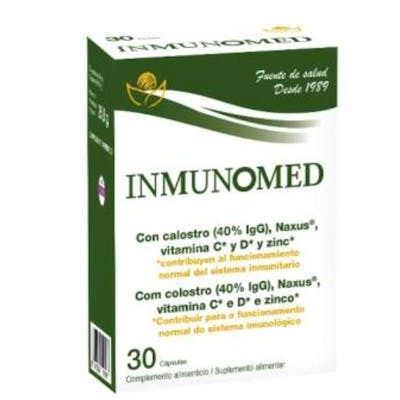 Bioserum Inmunomed 30 comprimés Calostre Vitamine C D Zinc Complément Immunitaire Bioserum Inmunomed 30 comprimés Calostre Vitamine C D Zinc Complément Immunitaire
