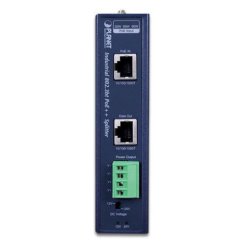 Planet IPOE-173S Splitter PoE++ Industriel 12V/24V 70W Planet IPOE-173S Splitter PoE++ Industriel 12V/24V 70W