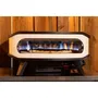 Cozze Four à pizza à gaz 90426, Pierre tournante, Thermomètre intérieur, Capacité pizza 42.5 cm, 8 kW, 60.5 * 60.5 * 30.5 cm