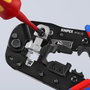 Knipex Pince à sertir pour connecteurs RJ45 Western
