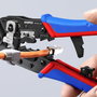 Knipex Pince à sertir pour connecteurs RJ45 Western