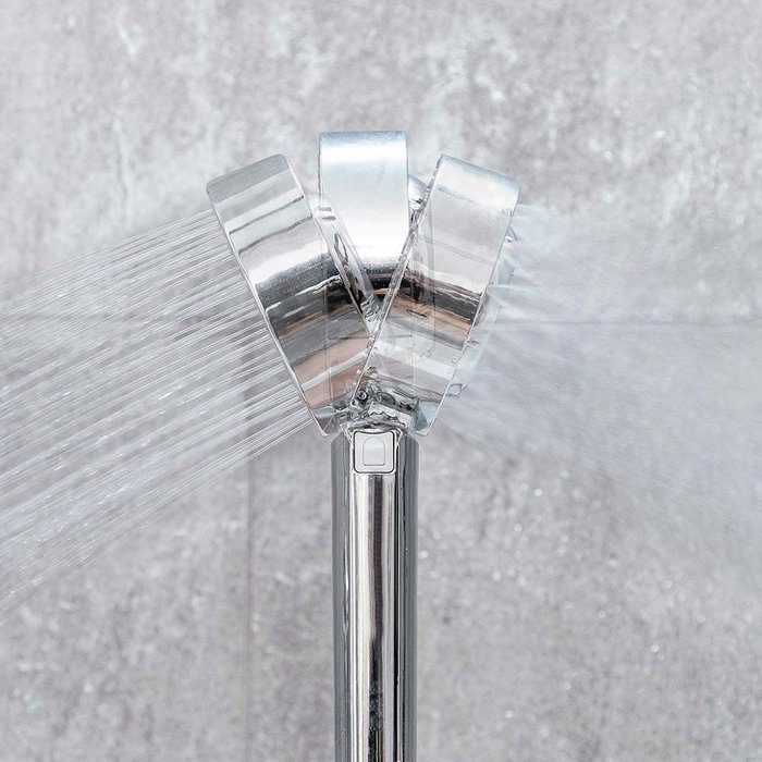 Double Pommeau de Douche avec Distributeur 3 en 1 Xawara InnovaGoods Double Pommeau de Douche avec Distributeur 3 en 1 Xawara InnovaGoods
