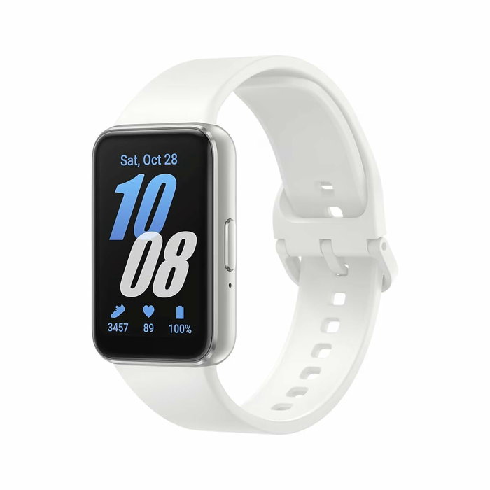 Montre intelligente Samsung Galaxy Fit3 Blanc Argenté 1,6" 40 mm Montre intelligente Samsung Galaxy Fit3 Blanc Argenté 1,6" 40 mm