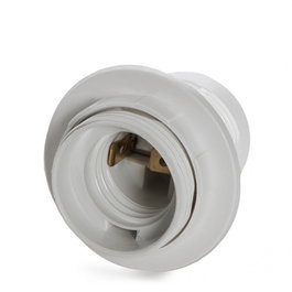 Douille E27 Blanc
