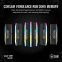 Corsair Vengeance RGB DDR5 64Go (2x32Go) 6400MHz CL32 - Noir