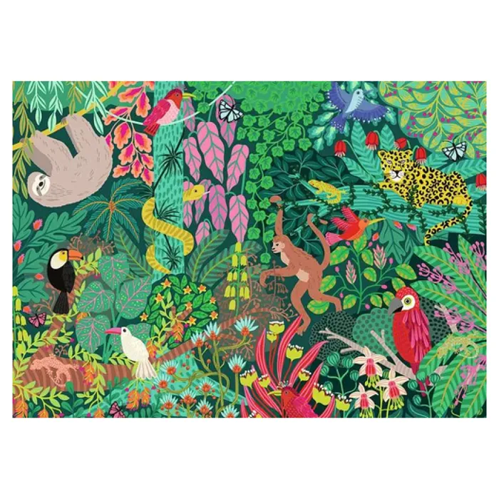 Ravensburger Puzzle 1000 pièces - Forêt Tropicale Magique - Paysage et Nature - Intérieur - Adulte à partir de 10 ans Ravensburger Puzzle 1000 pièces - Forêt Tropicale Magique - Paysage et Nature - Intérieur - Adulte à partir de 10 ans