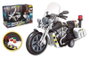 JugaToys Moto à friction Police avec lumières et sons