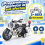 JugaToys Moto à friction Police avec lumières et sons