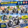 JugaToys Moto à friction Police avec lumières et sons