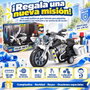 JugaToys Moto à friction Police avec lumières et sons
