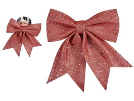 Krist+ Lazo Ruban Rose 20 x 22 cm Polystyrène (Poliespan) (Set de 36)