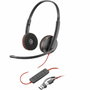 Plantronics/Poly Headset Blackwire 3220 - Black