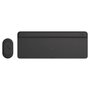 Logitech MK470 Slim Ensemble Clavier et Souris Sans Fil AZERTY Graphite